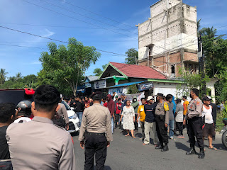 Polres Polman turunkan Personel Pengamanan aksi Damai di Balanipa