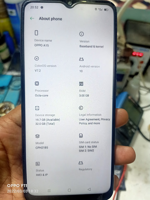 OPPO A15 CPH2185 Tested Firmware