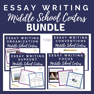 Practicing essay writing doesn't have to be writing another essay!  Try these enters instead!