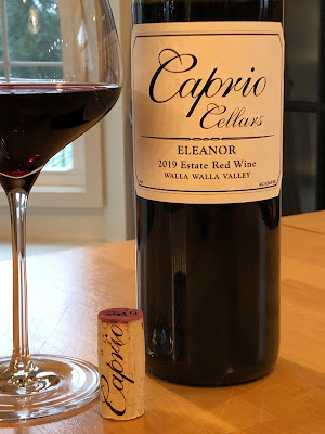 2019 Caprio Cellars Eleanor Estate Red Wine Label