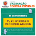 Maringá segue com a vacinação contra a covid-19 nesta segunda-feira, 14