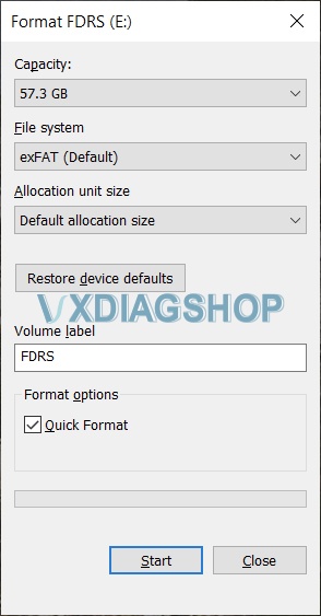 VXDIAG Ford and FDRS Update F150 2021 APIM Module 3