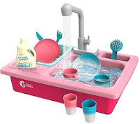 Children Electric Dishwasher Playing Toy