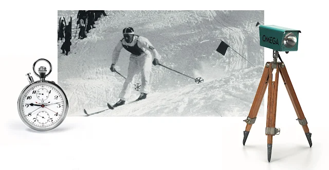 History of Omega's technologies at Winter Games