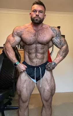 The Hairy Sexy Beast! - Big Muscle Chests Men