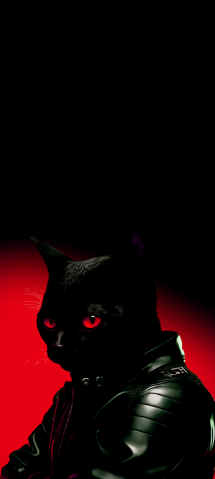 ai generated cat with a jacket