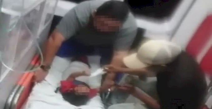 México: Madre e hijo sufren lesiones graves tras caer de una motocicleta en el tramo carretero El Ojital-Tanquián