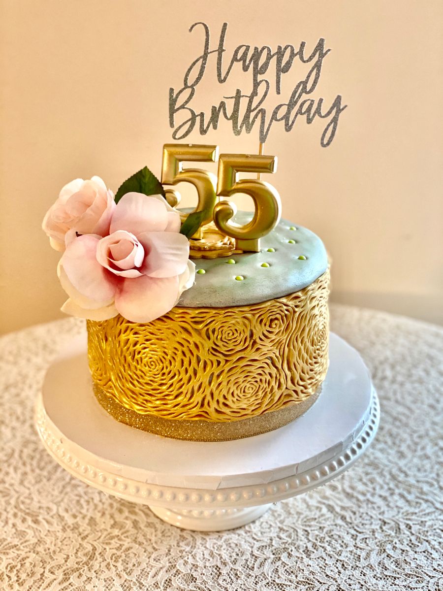 Birthday Cakes for 55 Year Olds