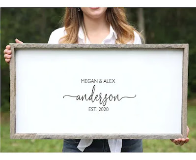 Wedding planning ideas - farmhouse sign guest book - knot and nest's farmhouse wedding guest books allow you to - Wedding Soiree Blog by K’Mich, Philadelphia’s premier resource for wedding planning and inspiration - knot nest farmhouse
