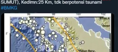 Gempa M 6 kembali guncang nias selatan