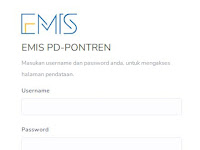 Login Emis PD Pontren TP. 2022-2023