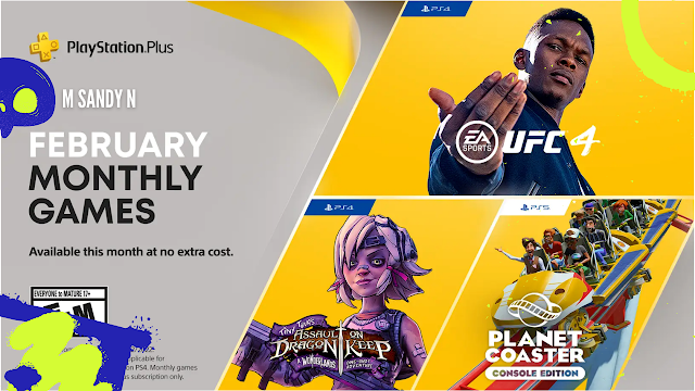 Akhirnya Daftar Gim PS Plus Februari 2022 Terungkap! Ada UFC 4 Loh!