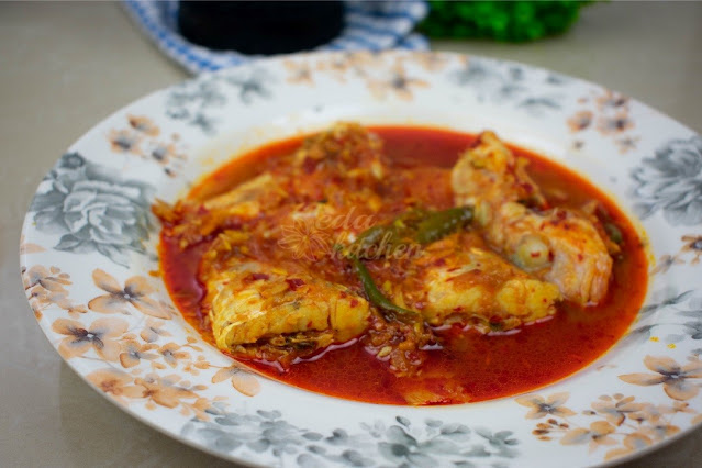 ikan kerisi masak asam pedas senang, eda kitchen, ida nursuri, eda nursuri