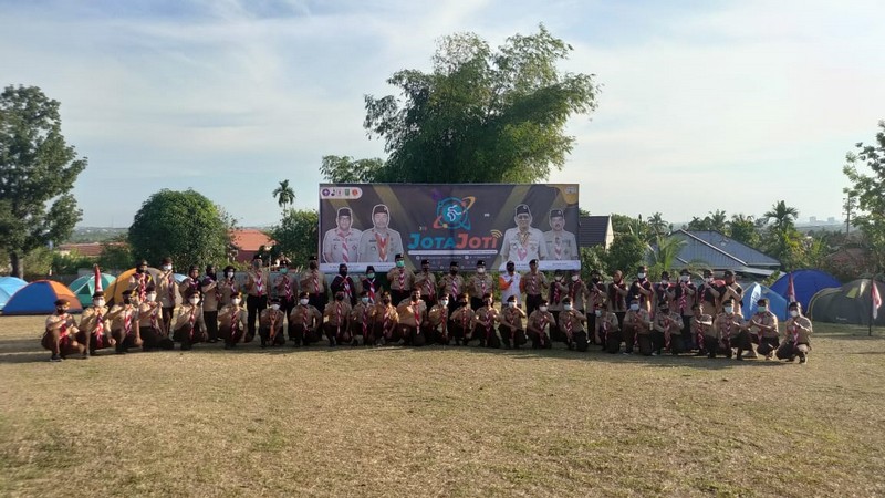 Kwarda Riau mengikuti JOTA Nasional ke-84 dan JOTI Nasional ke-42