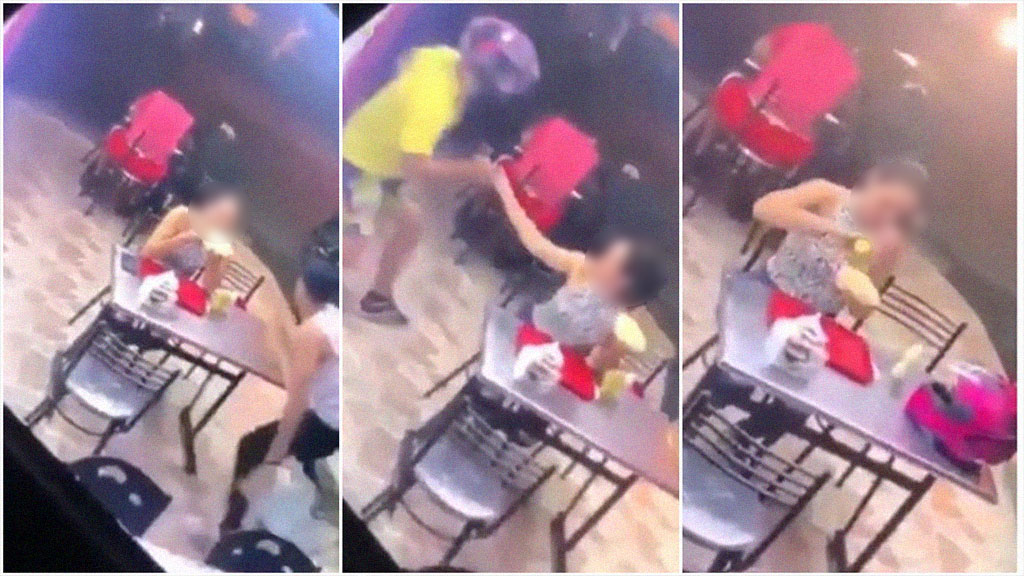 Homem abandona namorada durante assalto em lanchonete; veja vídeo