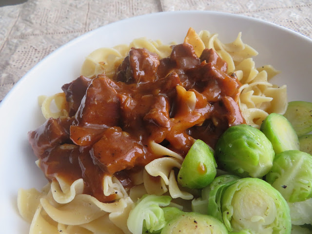 Tender Beef and Noodles for Two