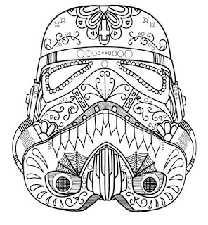 Free printable skull coloring pages for kids and adults