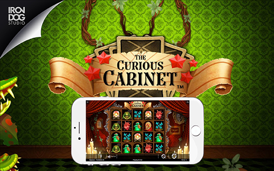 Goldenslot the curious cabinet