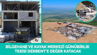Başkan Altay: “Bilgehane ve Kayak Merkezi Günübirlik Tesisi Derbent’e Değer Katacak”