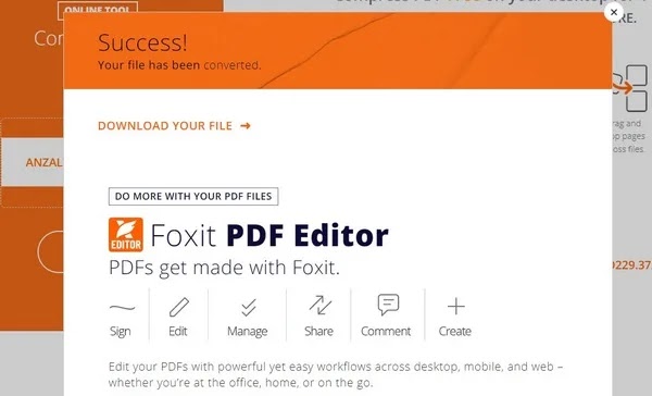 تقليل حجم ملف PDF الموجود على الإنترنت 3