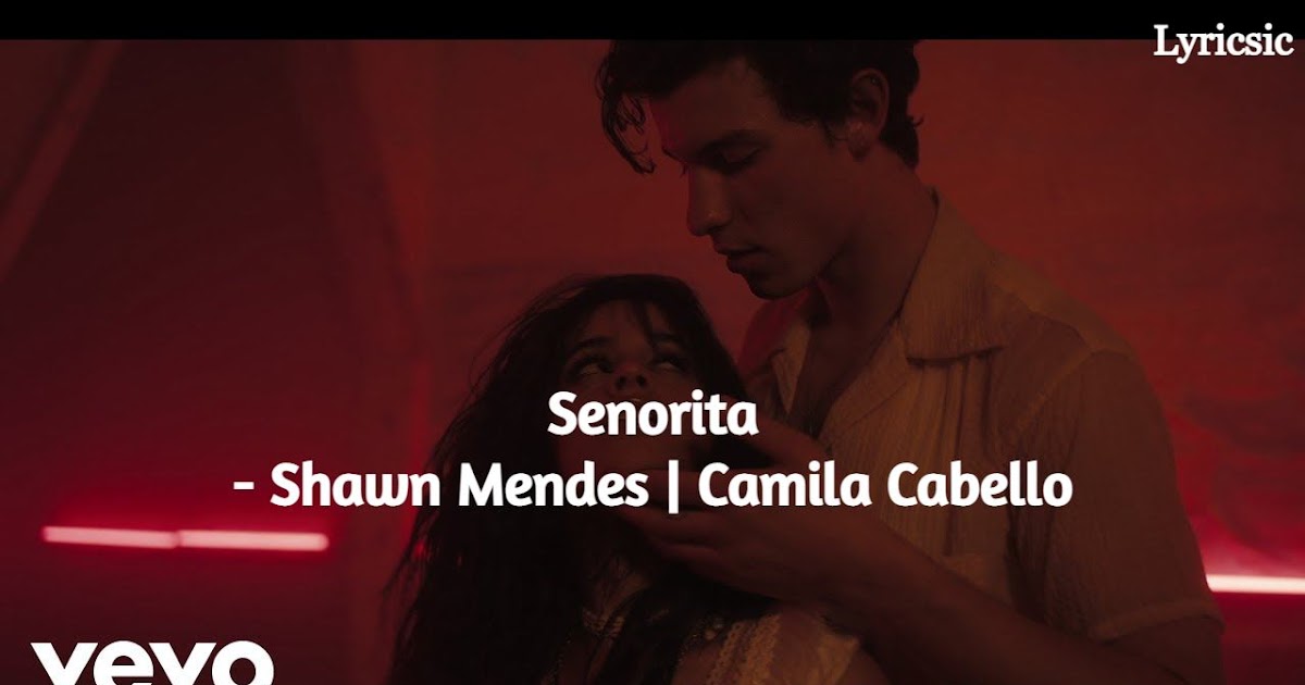 Senorita Lyrics Shawn Mendes Camila Cabello