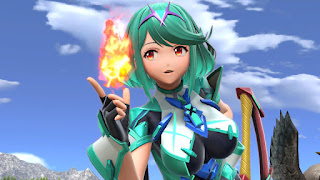 Pyra from Xenoblade 2 in Smash Bros