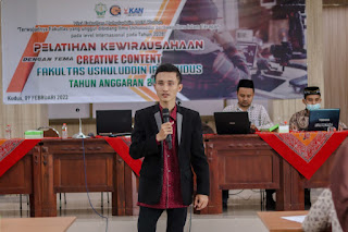  IAIN Kudus Kenalkan Dunia Digital Lewat “Content Creator Workshop”