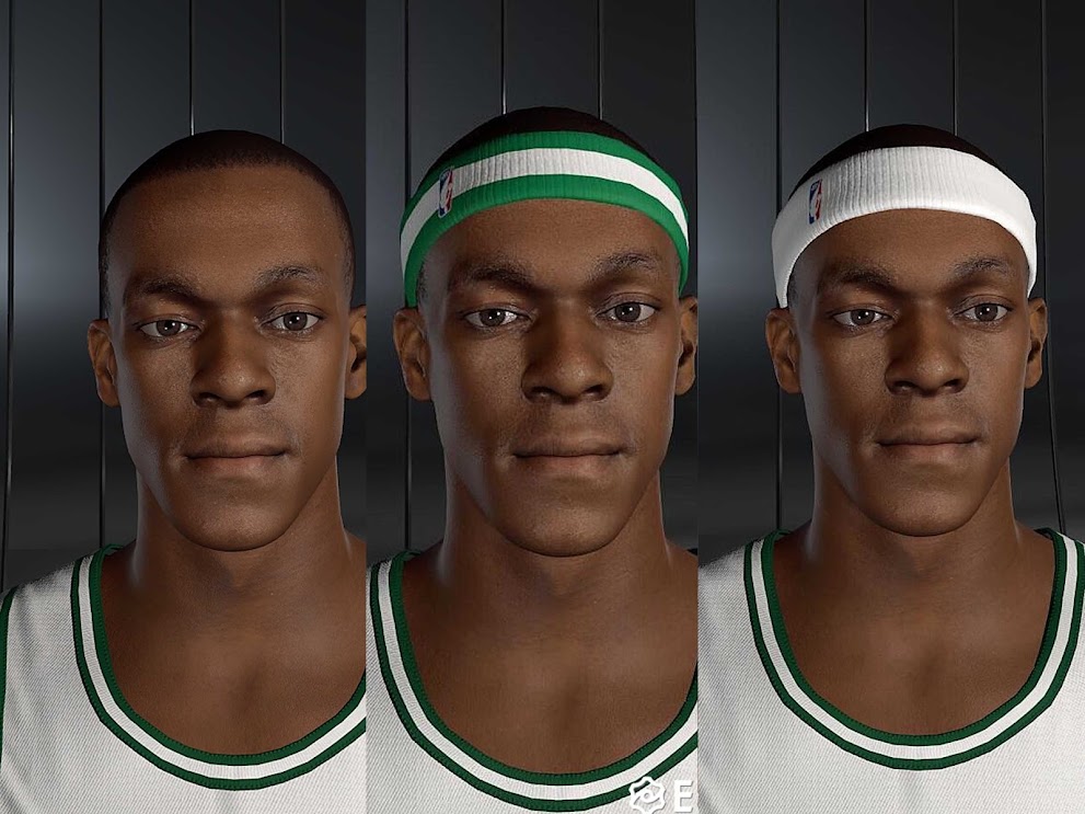 NBA 2K22 Rajon Rondo Cyberface and Body Model "07-08" (3 Versions) by L3