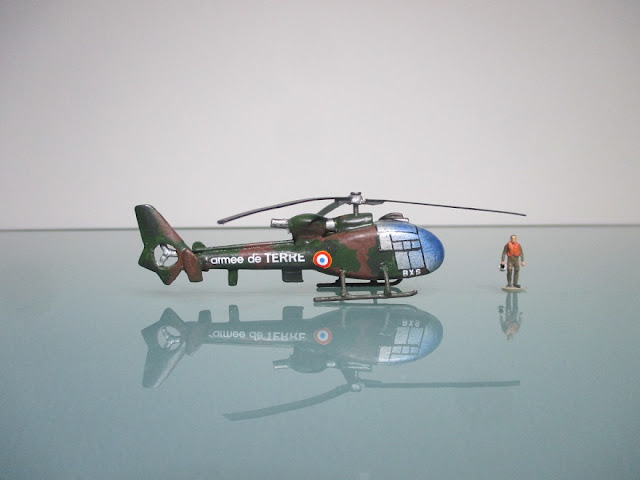 1/144 Aérospatiale SA341 Gazelle diecast metal aircraft miniature