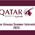 Qatar Airways Summer Internship 2023