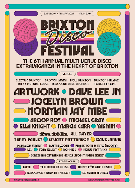 Brixton Disco Festival returns with Artwork, Dave Lee JN, Jocelyn Brown, Norman Jay MBE