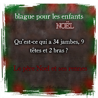 Sélection de blagues Noel 2021 - le meilleur de l'humour pour les enfants, drôle, court et mignon par Comptines et Belles Histoires