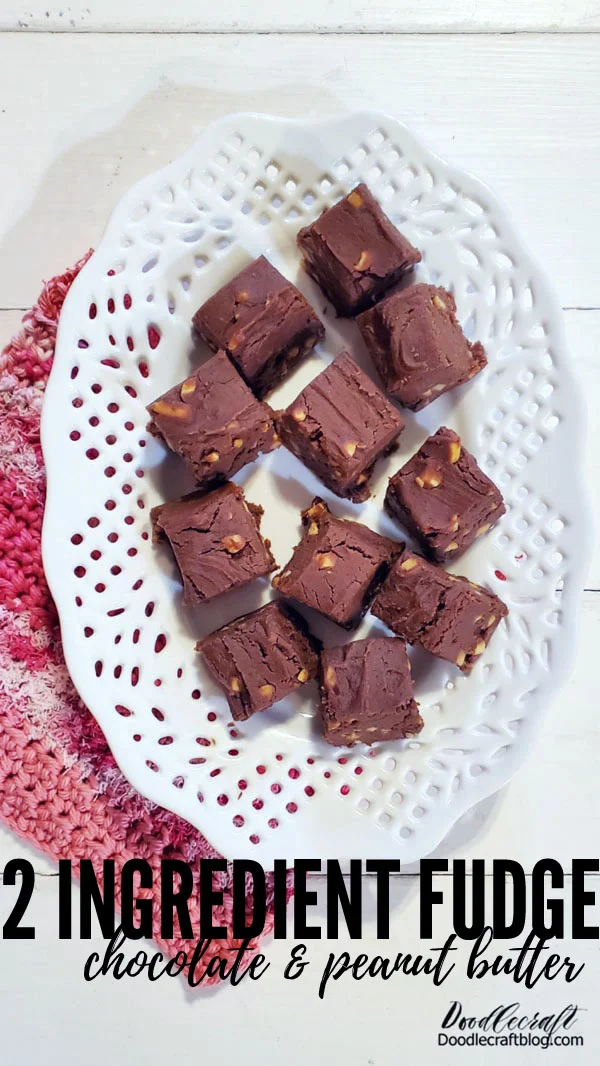 Check out this quick and easy recipe for delicious chocolate peanut butter fudge. It can be made in minutes and ready to eat in less than a half hour. Perfect dessert for parties, events or just because!