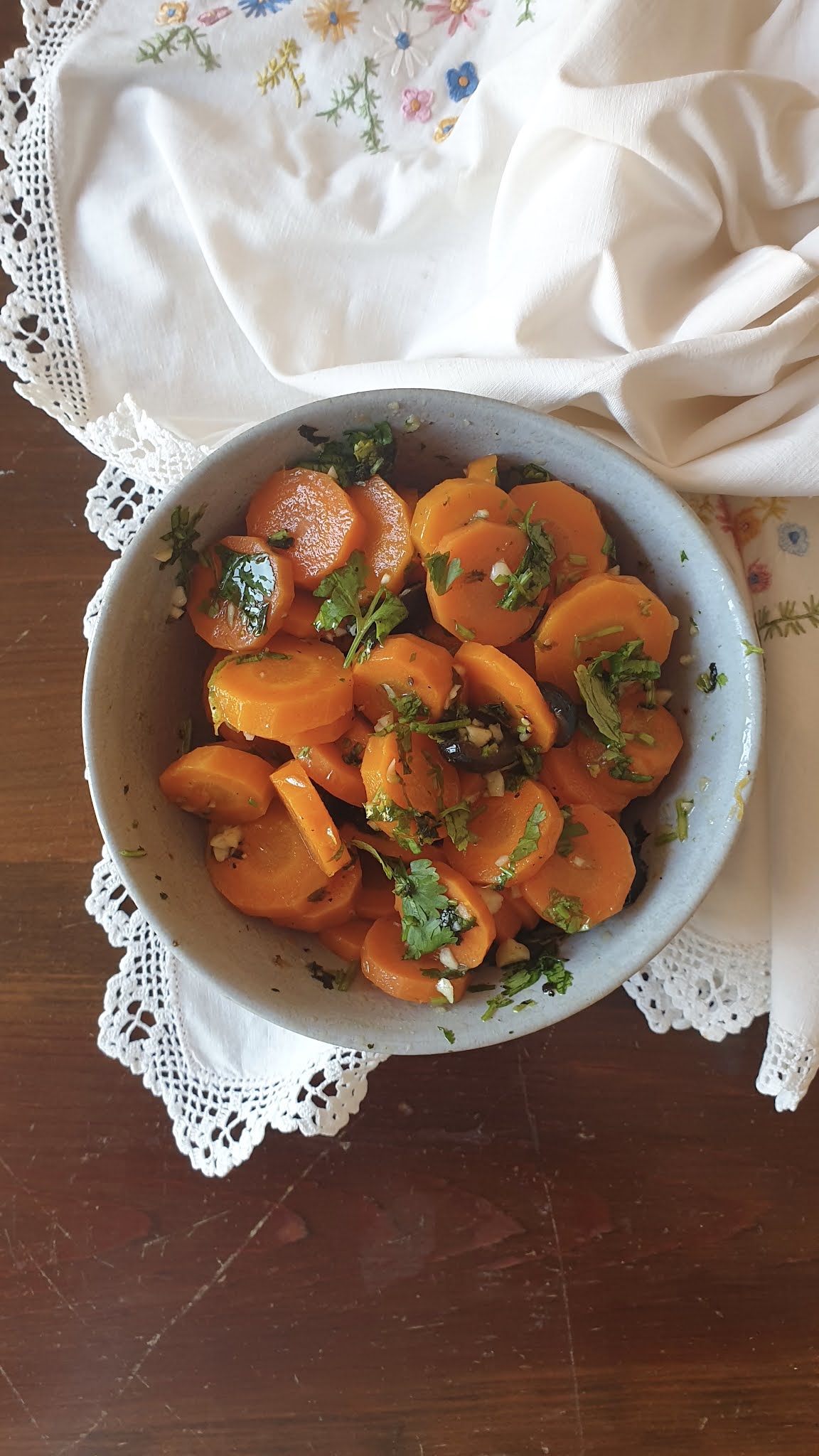 Salada de Cenoura à Algarvia