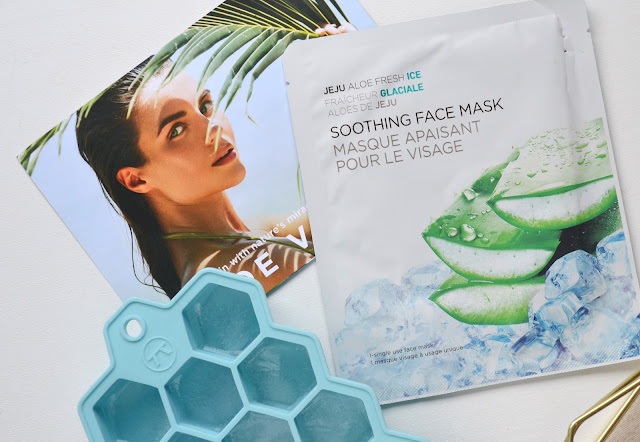 The Face Shop Jeju Aloe Fresh Ice Soothing Face Mask