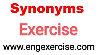 Synonym exercise