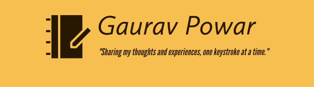 Gaurav's Blog