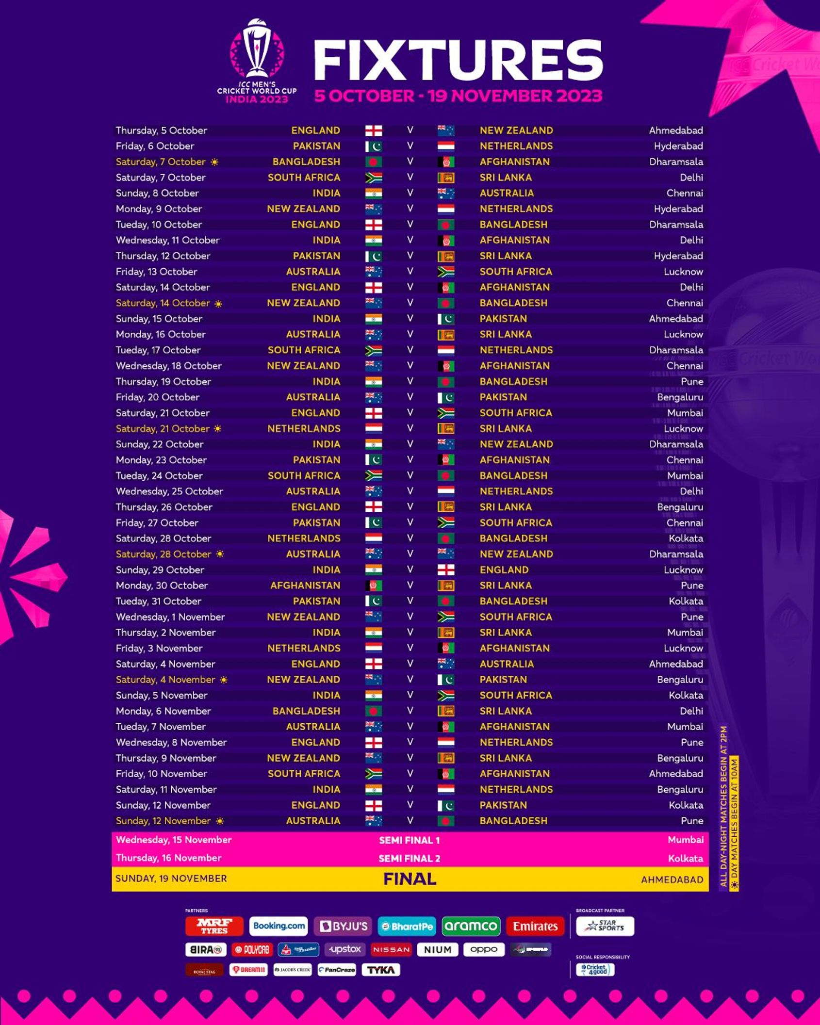 world cup cricket 2023 schedule - ২০২৩ ক্রিকেট বিশ্বকাপ সময়সূচী pdf - ওয়ানডে বিশ্বকাপ ২০২৩ সময়সূচি - world cup cricket 2023 - বিশ্বকাপ ক্রিকেট ২০২৩ ফিকচার