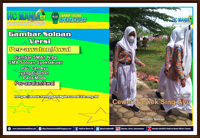 Gambar Soloan Spektakuler Versi Per-awalan - Gambar SMA Soloan Spektakuler Cover Batik 2 (SPSB) - 23 A RG