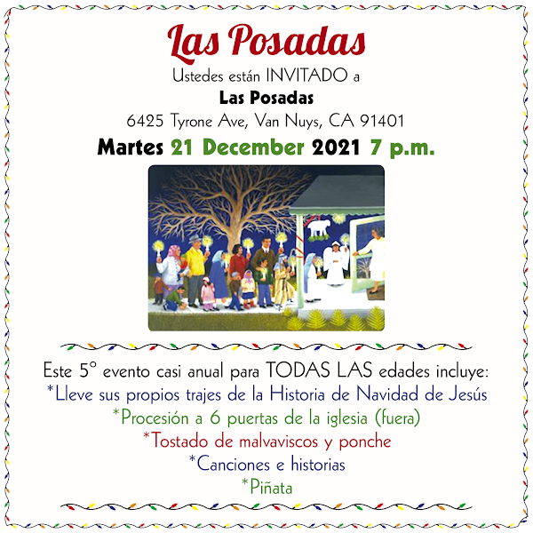 Las Posadas flyer