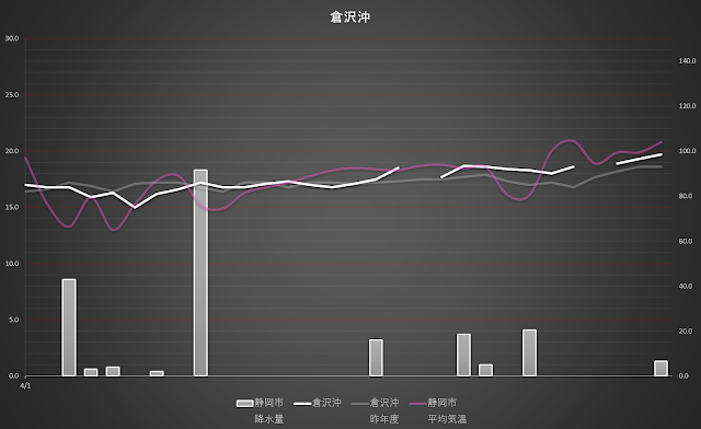 水温　２０２４年　４月　妻良