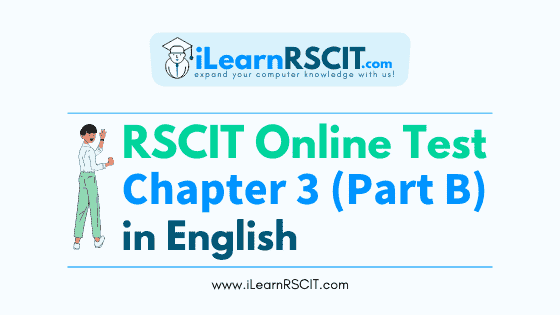Exploring your Computer Part B, Rscit English Online Test, Exploring your Computer Rscit English Online Test,