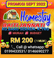 🧕🧕🤵🤵SESIAPA NAK TEMPAH HOMESTAY BAITI JANNATI KG BARU SERADA K.TRG ��MURAH �� BUDGET �� PROMOS