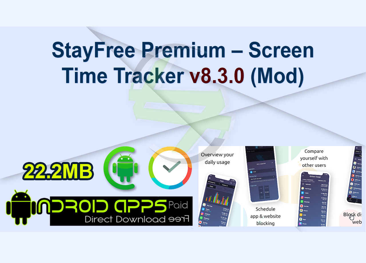 StayFree Premium – Screen Time Tracker v8.3.0 (Mod)