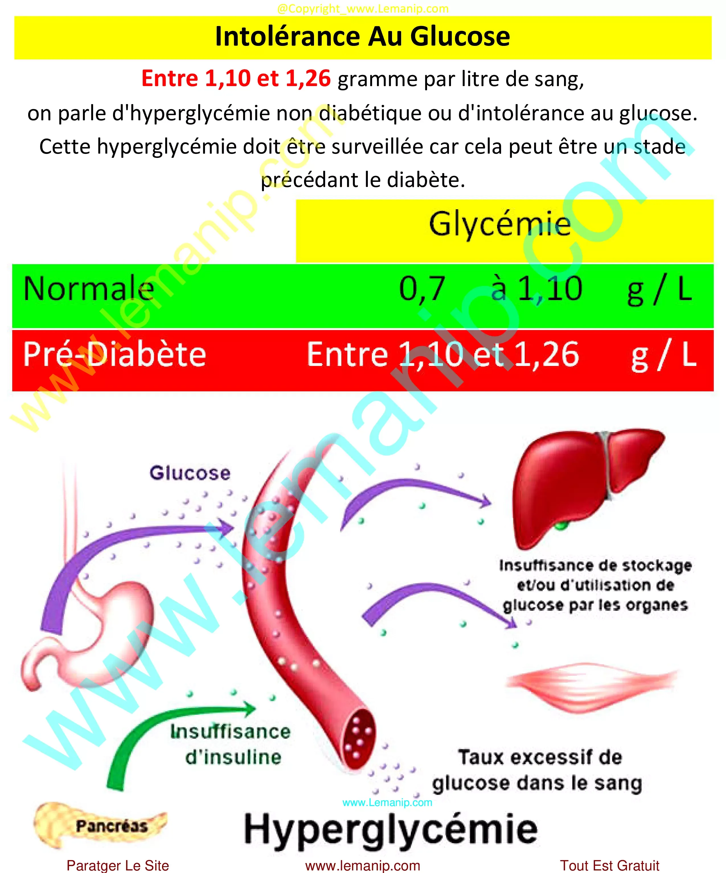 Intolérance Au Glucose