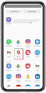 Convert Your Documents Or Images Into PDF Format In Your Android Device. | Use Microsoft Office For That.