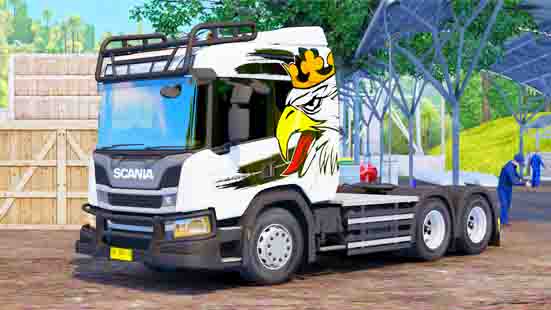 Mod Addons Indonesia untuk Next Generation Scania P Series ETS2 1.39 - 1.41