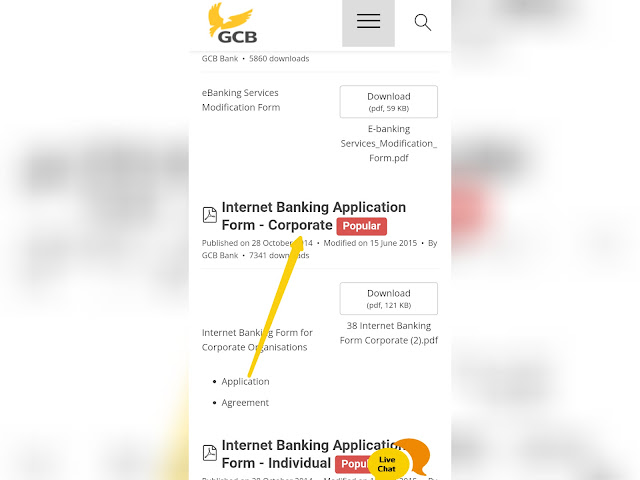 Ghana Commercial Bank Internet Banking