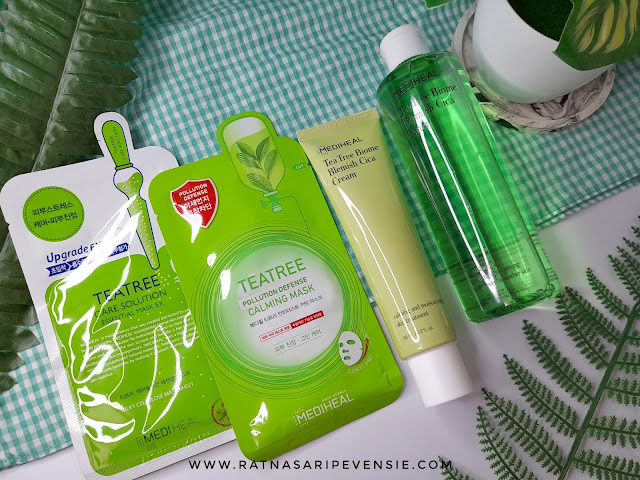 Review Mediheal Tea Tree Biome Blemish Cica Series