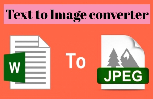 Text To Image Converter